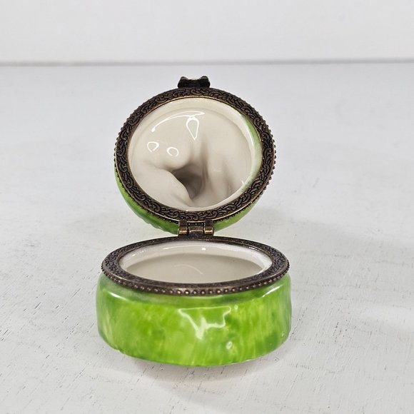 Greenbrier International Golden Retriever Dog Trinket Box Cocker Spaniel - Picture 7 of 8